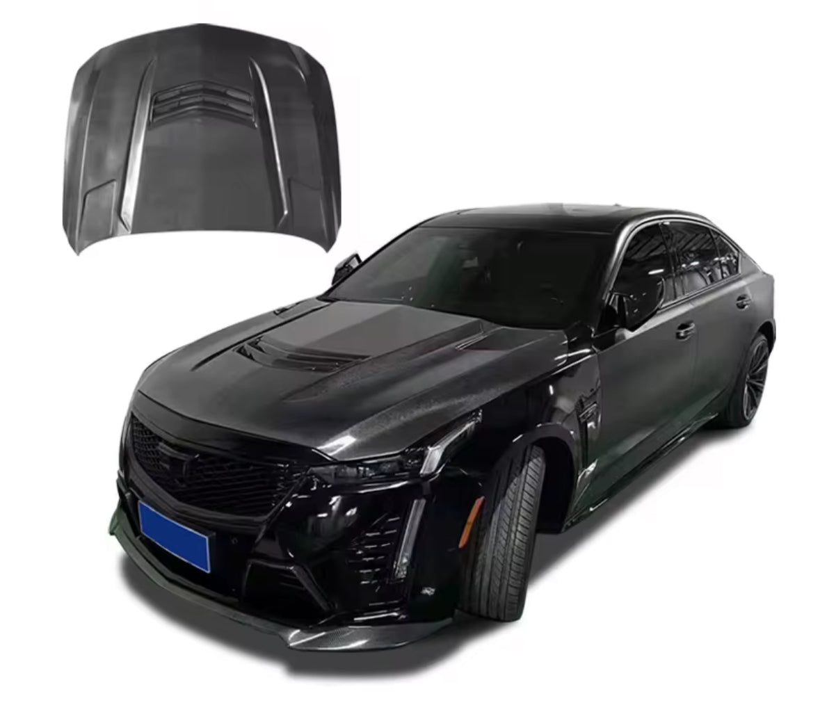 CT5 V Carbon Fiber Hood