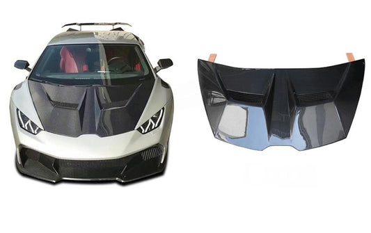 LAMBORGHINI HURACAN VORSTEINER LP610 DRY CARBON FIBER HOOD