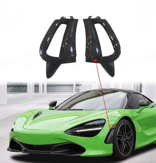MCLAREN 720S FRONT BUMPER CARBON FIBER AIR VENT