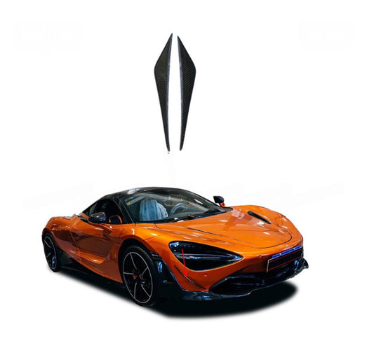 MCLAREN 720 FRONT BUMPER CANARDS