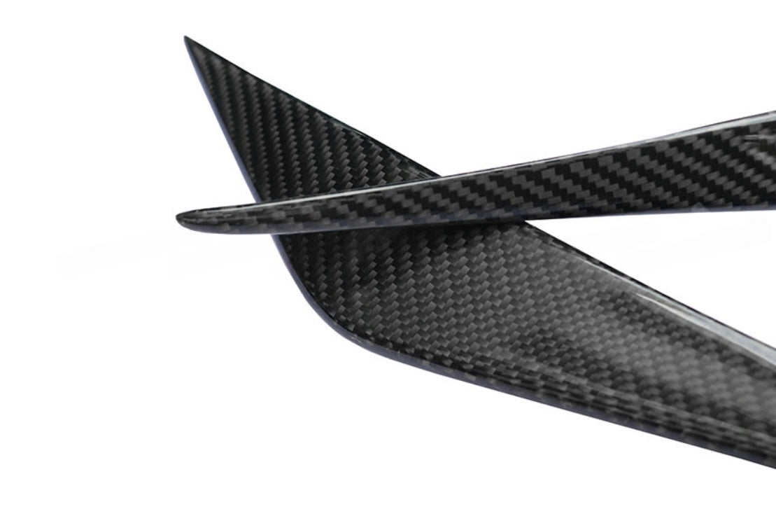 MCLAREN 720 FRONT BUMPER CANARDS