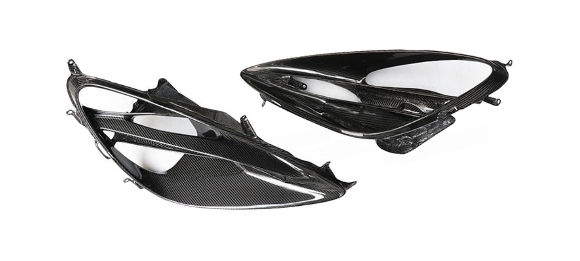 MCLAREN 720S CARBON FIBER HEADLIGHT EYE HOUSING COVER