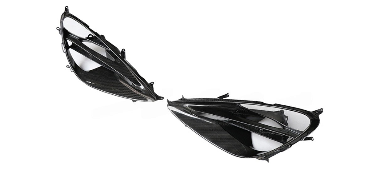 MCLAREN 720S CARBON FIBER HEADLIGHT EYE HOUSING COVER