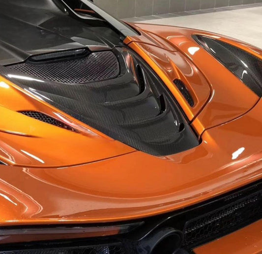 MCLAREN 720S CARBON FIBER REAR ENGINE COVER PANEL