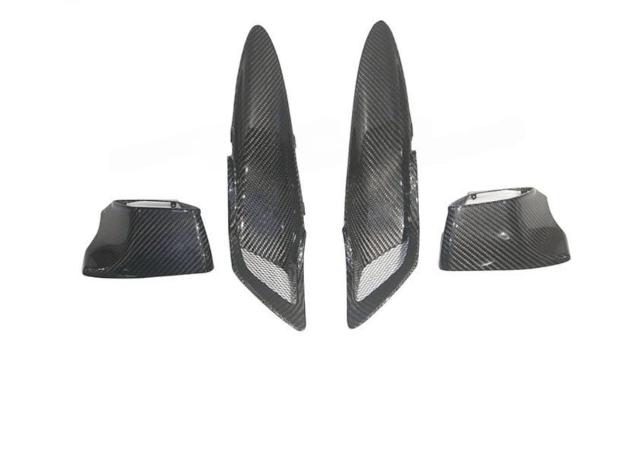 MCLAREN 720S CARBON FIBER REAR AIR INTAKE TRIMS COVER SCOOP