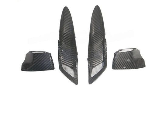 MCLAREN 720S CARBON FIBER REAR AIR INTAKE TRIMS COVER SCOOP