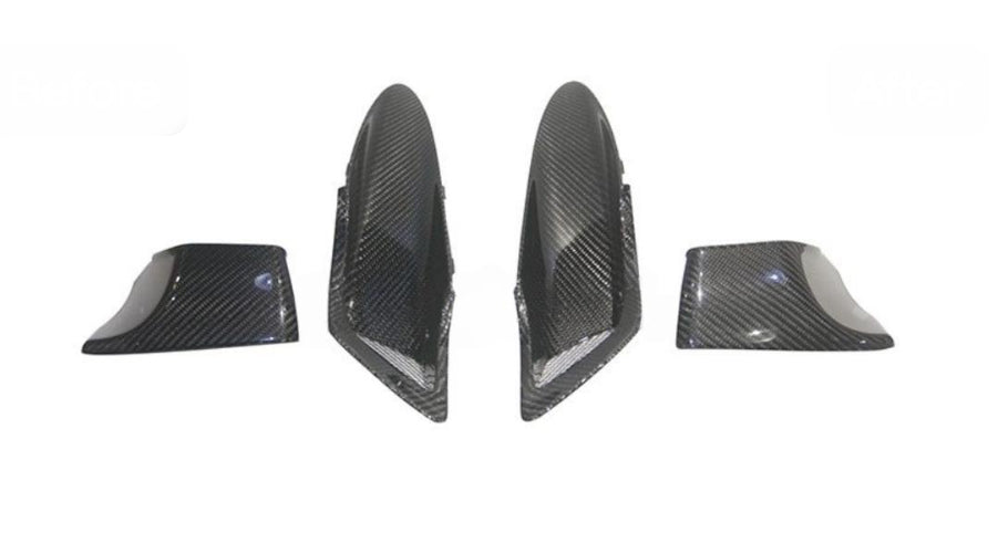 MCLAREN 720S CARBON FIBER REAR AIR INTAKE TRIMS COVER SCOOP