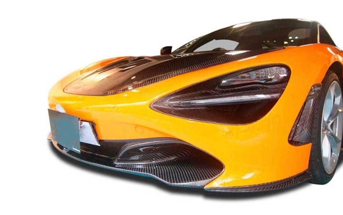 MCLAREN 720S CARBON FRONT BUMPER SPLITTER APRON