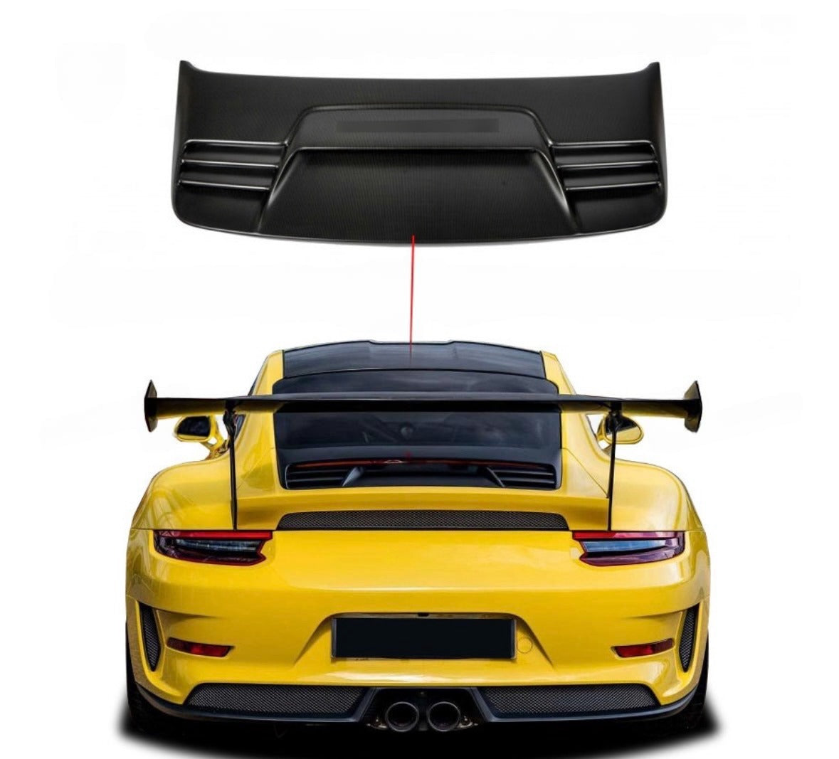 Porsche 991.2 GT3RS Carbon Tail Cover