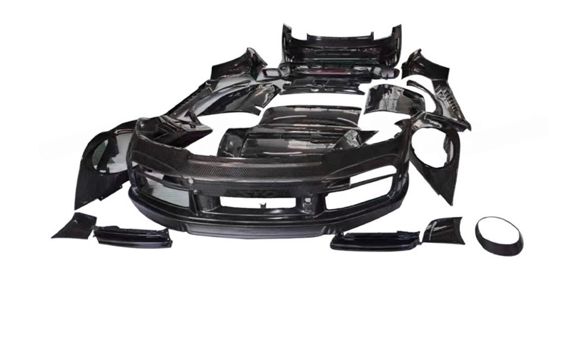 Porsche 911-992 modified topcar dry carbon fiber wide body kit