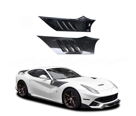 Ferrari F12 onyx style Carbon fender vents