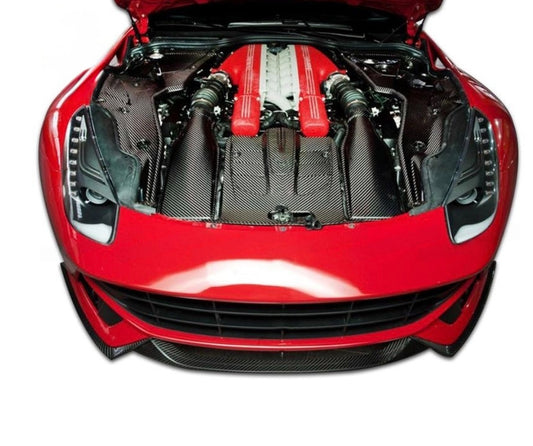 Ferrari F12 Engine Bay interior