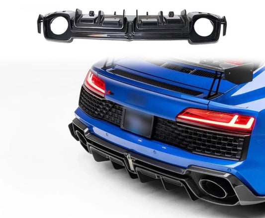 Audi R8 capristo style Carbon Rear Diffuser