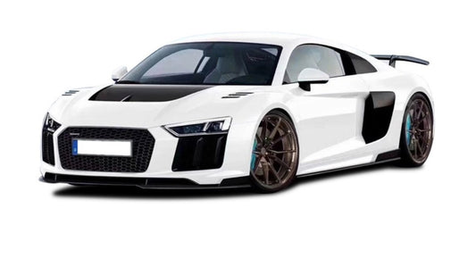 AUDI R8 1016 carbon fiber hood