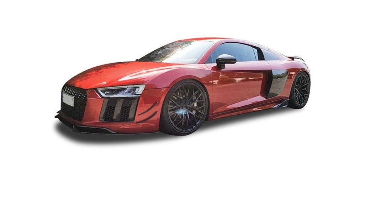 2017 AUDI R8 Front lip and side Canards