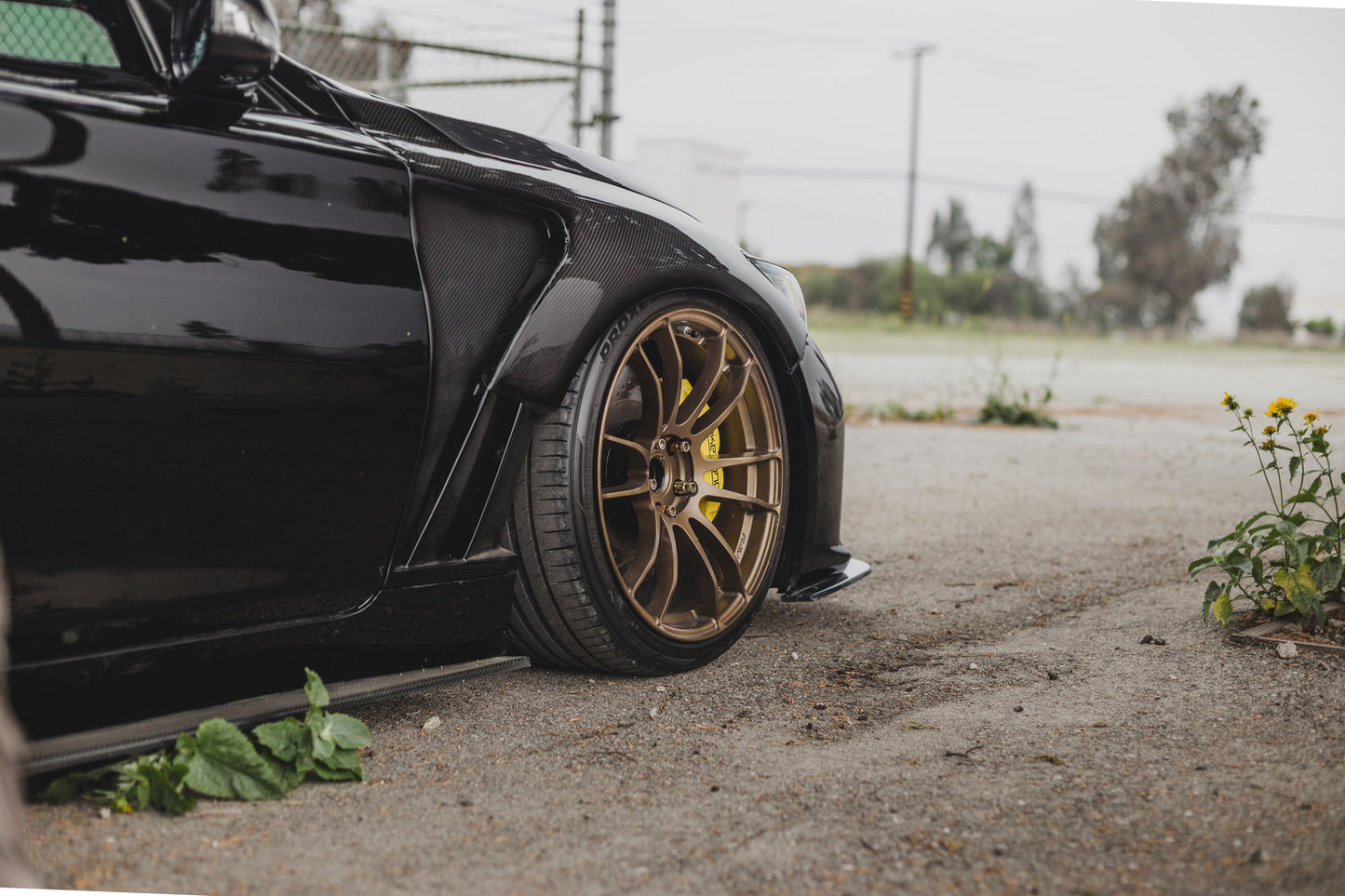 Carbon Fiber Infiniti Q50 2014+ RS50 Vented Fenders