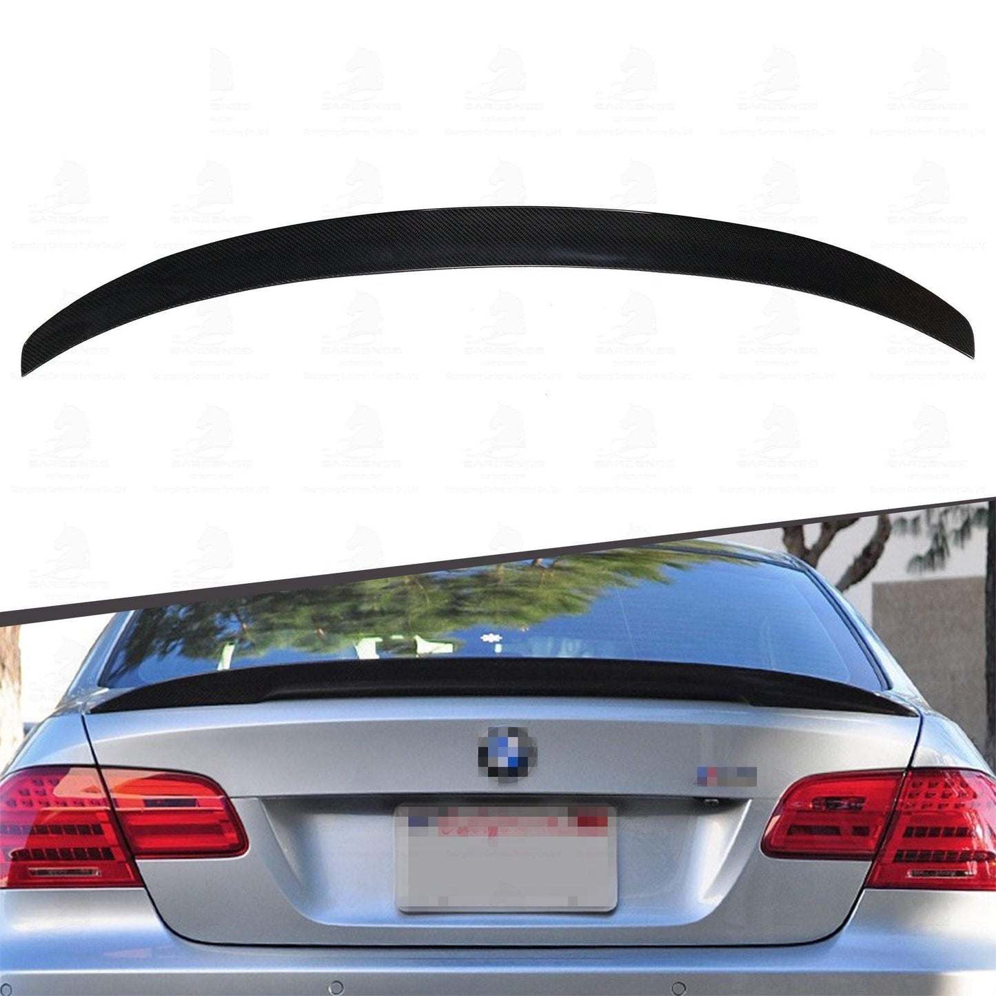 BMW E92 P STYLE REAR  SPOILER 2007-2013