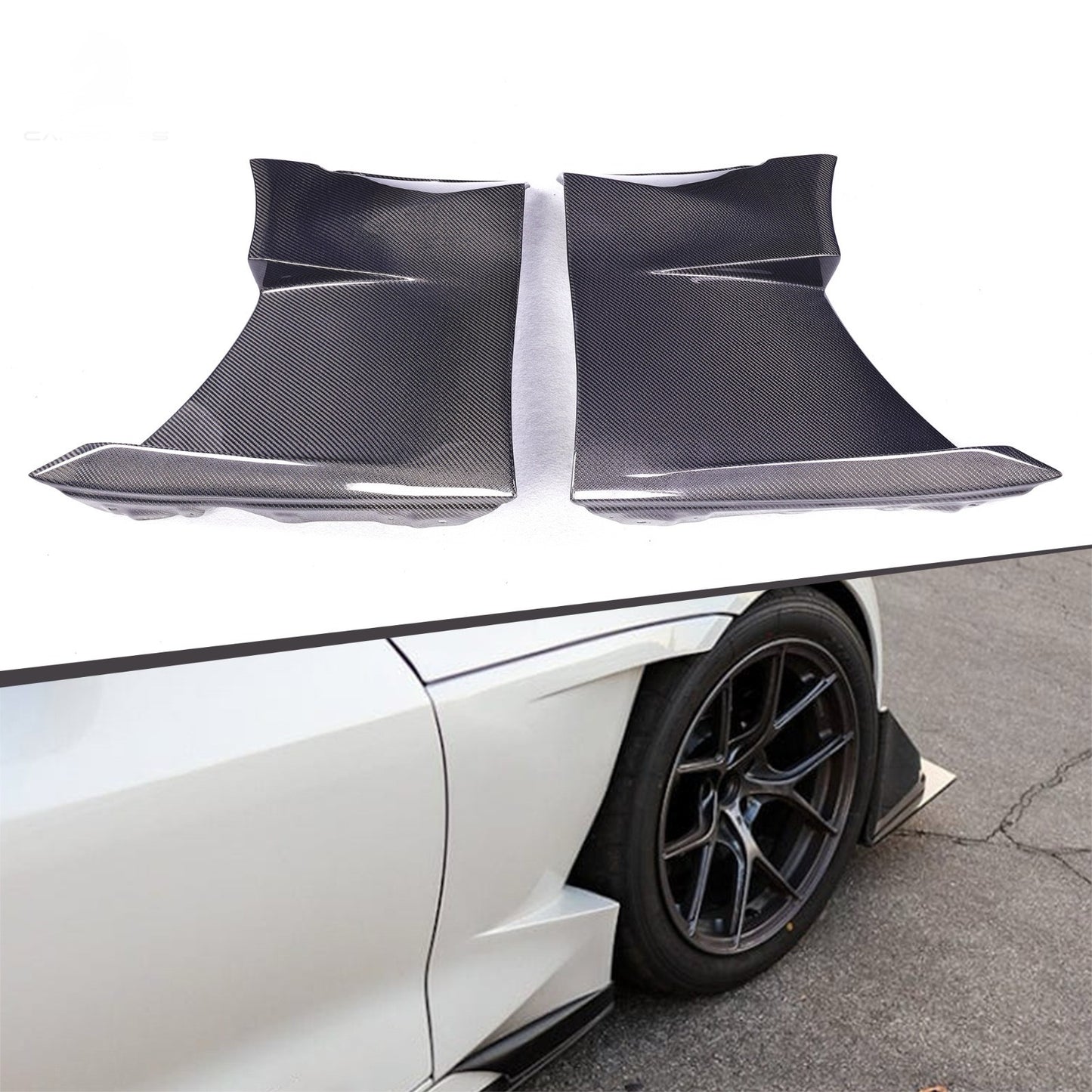 TOYOTA SUPRA MK5 EVS STYLE CARBON FRONT FENDERS