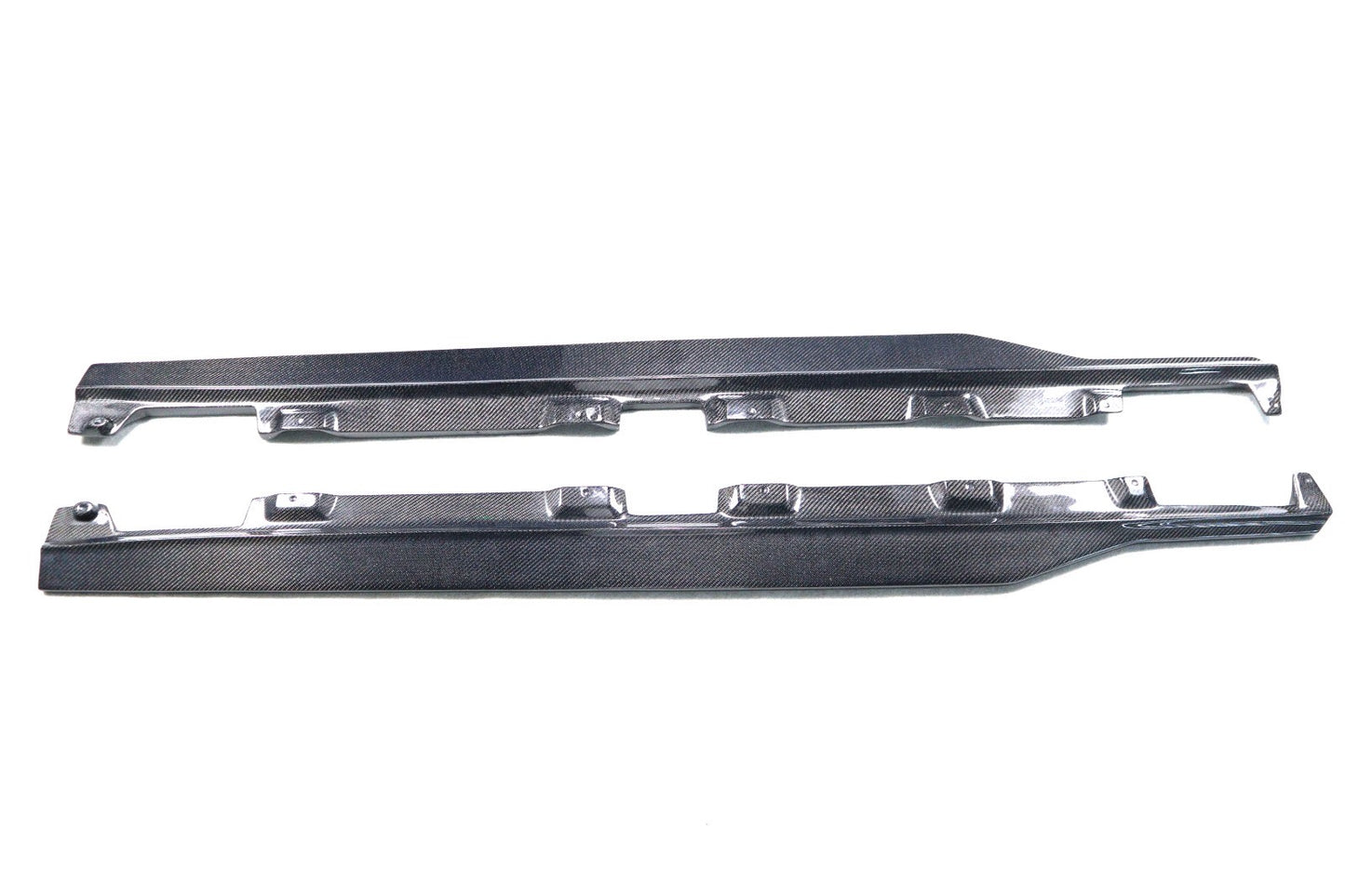 RT STYLE CARBON FIBER SIDE SKIRTS - MERCEDES BENZ C190 AMG GTR/GT/GTS